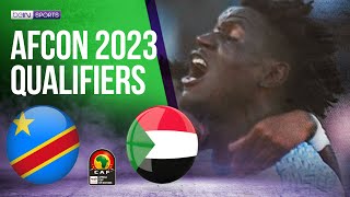 DR Congo vs Sudan  AFCON 2023 QUALIFIERS HIGHLIGHTS  09092023  beIN SPORTS USA [upl. by Oralia]