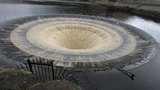 dam reservoir plughole overflow 2023 [upl. by Ume]