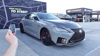 2024 Lexus RCF Track Edition Start Up Exhaust Walkaround Test Drive and Review [upl. by Sterling]