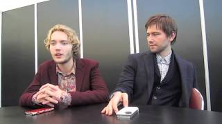 Reigns Toby Regbo amp Torrance Coombs at NYCC 2013 [upl. by Petrick777]