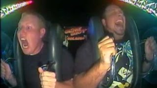 10 FUNNY REACTIONS OF PEOPLE SCREAMING AND PASSING OUT ON SLINGSHOT [upl. by Eng]