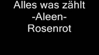 Aleen  Rosenrot Alles Was Zählt Soundtrack [upl. by Iny]