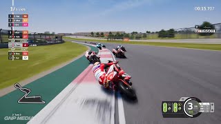 MotoGP 23  Ryusei Yamanaka  Moto3  Buddh International Circuit  Gameplay [upl. by Eugenle383]