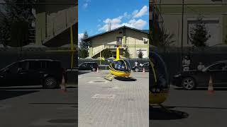 Elicopter alimentează la Rompetrol în Curtea de Argeș [upl. by Navi]