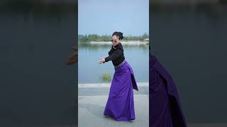 Tibetan dance beauty [upl. by Yror]