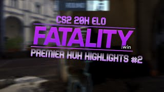 cs2 20k premier hvh highlights ft fatalitywin [upl. by Esinwahs682]