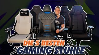 Gaming Stuhl Test 2023 Die 5 BESTEN Stühle  3 PreisTipps für unter 300€ [upl. by Aley]