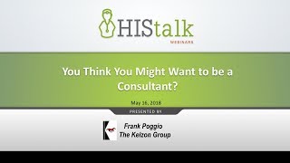 You Think You Might Want to be a Consultant [upl. by Cosetta]