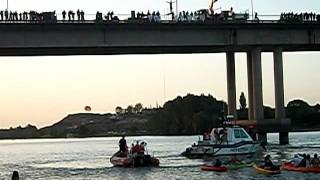 SALTOS DEL PUENTE NUEVO quotLA PATAGONES VIEDMA 2012quot [upl. by Ferree871]