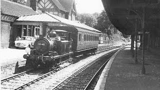 ARCHIVE FOOTAGE OF THE MIDHURST RAILWAY ALSO PARTRIDGE GREEN ON THE STEYNING LINE [upl. by Hardin]