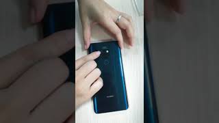 HUAWEI MATE 20 Pro WEBCAM Protector INSTALLATION VIDEO [upl. by Lenra]