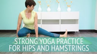 Strong yoga practice for hips and hamstrings [upl. by Dogs]