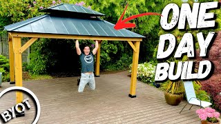 DIY ONE DAY GAZEBO [upl. by Dalila]