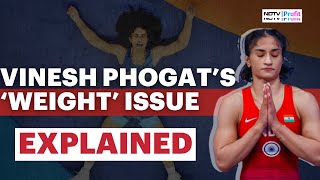 Why Was Vinesh Phogat Disqualified Team Indias Chief Medical Officer Explains [upl. by Dahle]