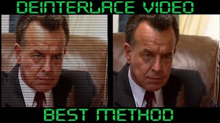 How to Deinterlace Footage easy method using artificial inteligence [upl. by Akyssej]