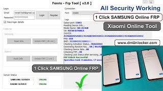 Best Online FRP Tool  Fenris FRP Tool Credit  SAMSUNG Android 13 FRP Online FRP TOOL DM Unlocker [upl. by Sadler]