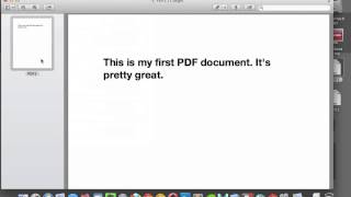 Combine PDF Files in Preview [upl. by Lilithe]