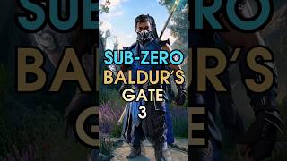 how to make SUBZERO in Baldurs Gate 3  MonkRogue build shorts baldursgate3 bg3 [upl. by Hurd24]