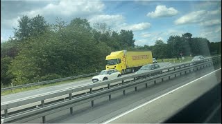 German AutoBahn 🛣️  German Motorway🇩🇪 [upl. by Akcirret392]