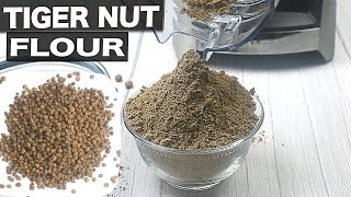 Tiger nut flour  How to process tiger nut flour [upl. by Paluas]