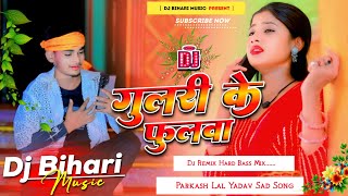 dj bihari music  gulri ke phulwa  Prakash Lal Yadav  New Magahi Sad Song 2024  dj remix song [upl. by Lladnew]