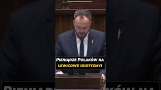 Pieniądze Polaków na lewicowe idiotyzmy Witold Tumanowicz shorts [upl. by Yehtomit]