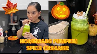 Homemade Pumpkin Spice Creamer  How to make Pumpkin Spice Creamer [upl. by Candless]