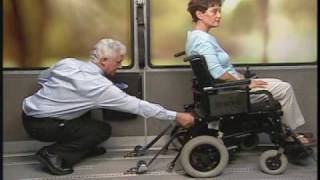 QSTRAINT QRT Wheelchair Restraints by Schetky NW Bus Sales [upl. by Arnold]