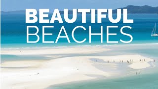 10 Most Beautiful Beaches in the World  Travel Video [upl. by Seavir]