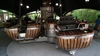 Spinning Barrels Offride Holiday Park Plopsa Hassloch Germany [upl. by Sidwohl]