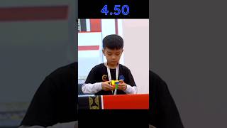 The best records of the world champions in the Rubiks Cube World Cupf2l rubiccube shorts cfop [upl. by Oicapot]