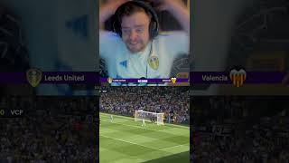 Leeds United vs Valencia goal reactions [upl. by Nohtiek]