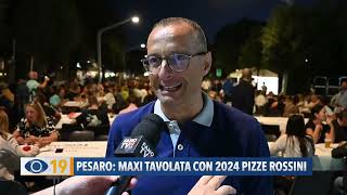 Pesaro maxi tavolata con 2024 pizze Rossini [upl. by Mars]