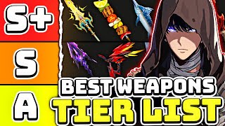 BEST WEAPONS TIER LIST September 2024  Solo Leveling Arise [upl. by Onileva]