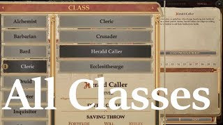 Pathfinder Kingmaker Class Guide [upl. by Chaves]