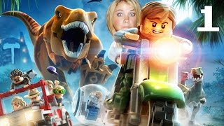 EL ATAQUE DE LOS DINOSAURIOS LEGO  Jurassic World 1  lele [upl. by Nedah]