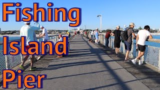 Fishing the Okaloosa Island Pier Gulf of Mexico Florida [upl. by Budd878]