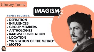 what is Imagism or The Imagist movement  Definition members etc Easy explanation in English net [upl. by Bazluke]