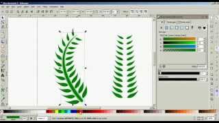 How To Use Interpolate and Pattern Along Path using Inkscape [upl. by Rebna]