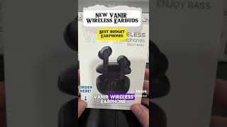 New VANIR Wireless Earbuds AI Intelligent Noise Cancellation [upl. by Esdras]