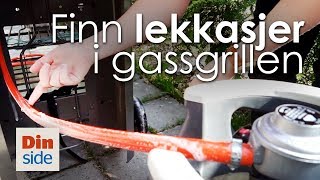 Slik finner du lekkasjer i gassgrillen [upl. by Ykciv580]