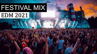 EDM FESTIVAL MIX 2021  Party Electro Rave Music [upl. by Atela]