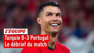 Turquie 03 Portugal  Le débrief de la victoire maîtrisée des Portugais Euro 2024 [upl. by Eronel]