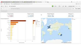 Qlik Sense Beginner Workshop 4  The Dashboard Sheet [upl. by Kcirddec32]