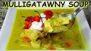 Indian Chicken Mulligatawny Soup Recipe  Chicken Curry Soup [upl. by Aschim]