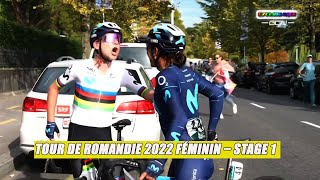 Tour de Romandie 2022 Féminin – Stage 1 Highlights Lausanne [upl. by Aramat]