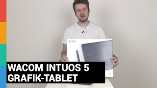 Wacom Intuos 5 Pro M GrafikTablet Erfahrungsbericht [upl. by Anafetse]