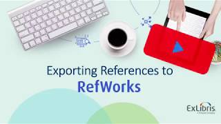 Exporting References to RefWorks [upl. by Cissie396]