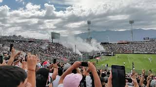 Salida Colo Colo vs U de Chile  año 2022 [upl. by Alexa]