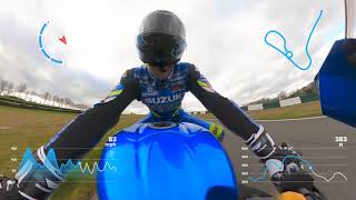 CADWELL PARK 360 ONBOARD with data overlay CRAZY TRACK [upl. by Gibeon]